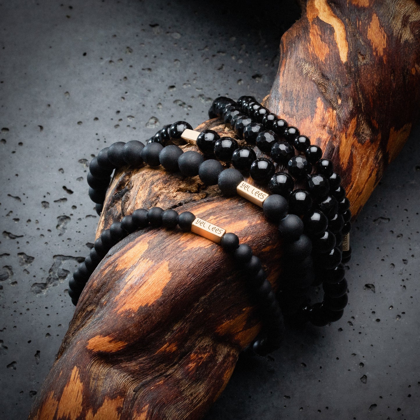 Bracelet avec pierres - Tourmaline Facettée 6mm