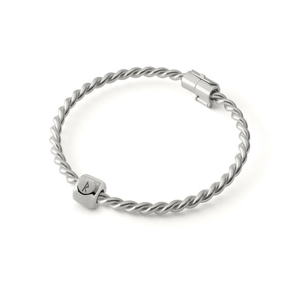 Charms z runą Raido (ᚱ) Srebrny – amulet podróży i zmian - Mosiądz