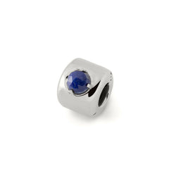 Charm avec lapis lazuli Argent - Sagesse, vérité et harmonie intérieure - Laiton