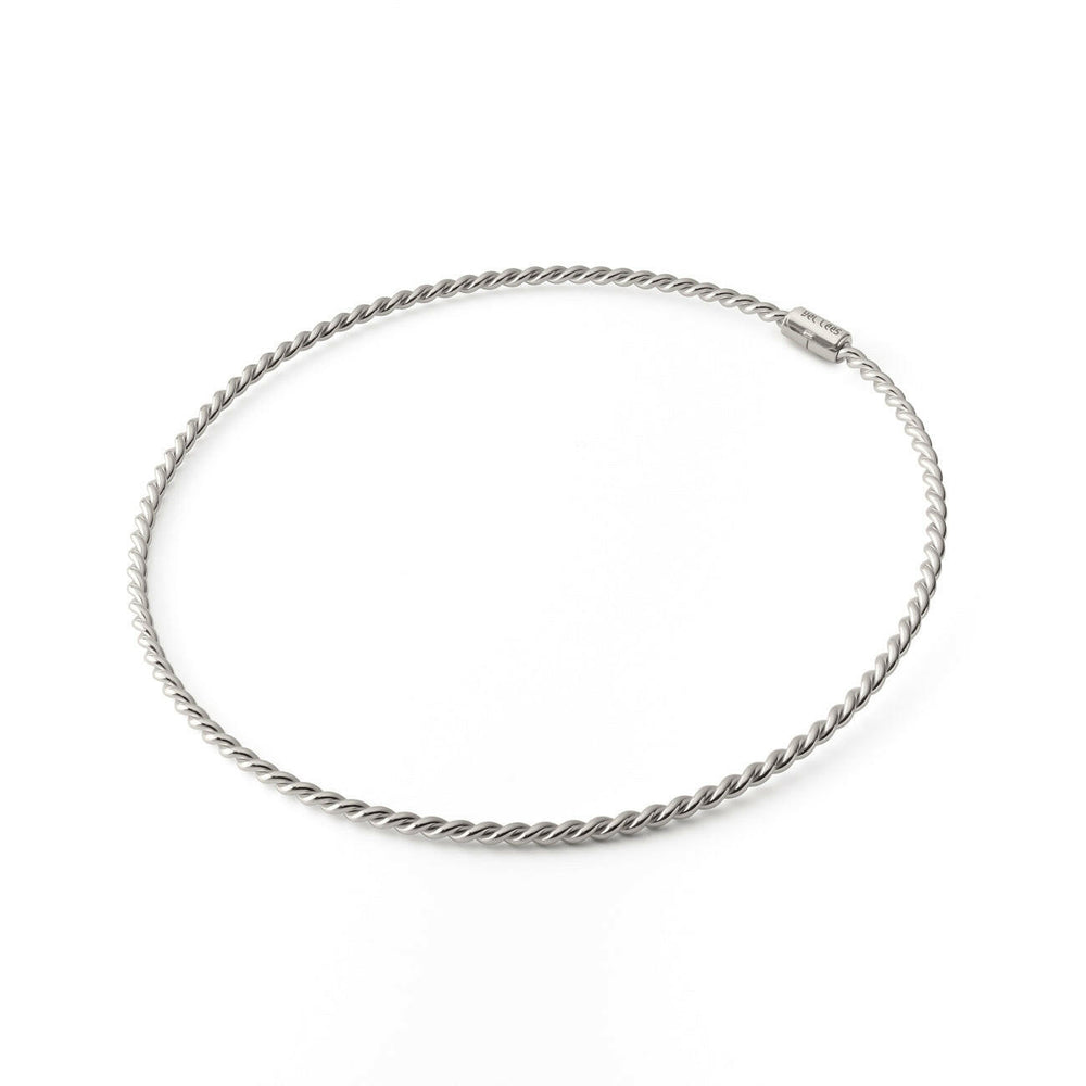 Collier ras-du-cou tensor en cuivre couleur argent – Kubit Royal (144 MHz)