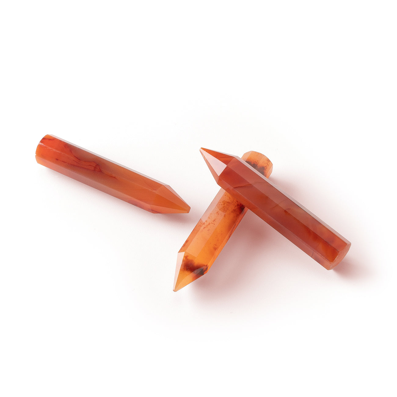 Zawieszka z Karneolem – Srebro 925 pokryte platyną