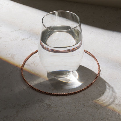 Bague utilitaire tensorielle en cuivre - <tc>coudée</tc> Perdu (177 MHz)