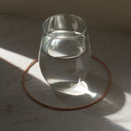 Bague utilitaire tensorielle en cuivre - <tc>coudée</tc> Royale (144 MHz)