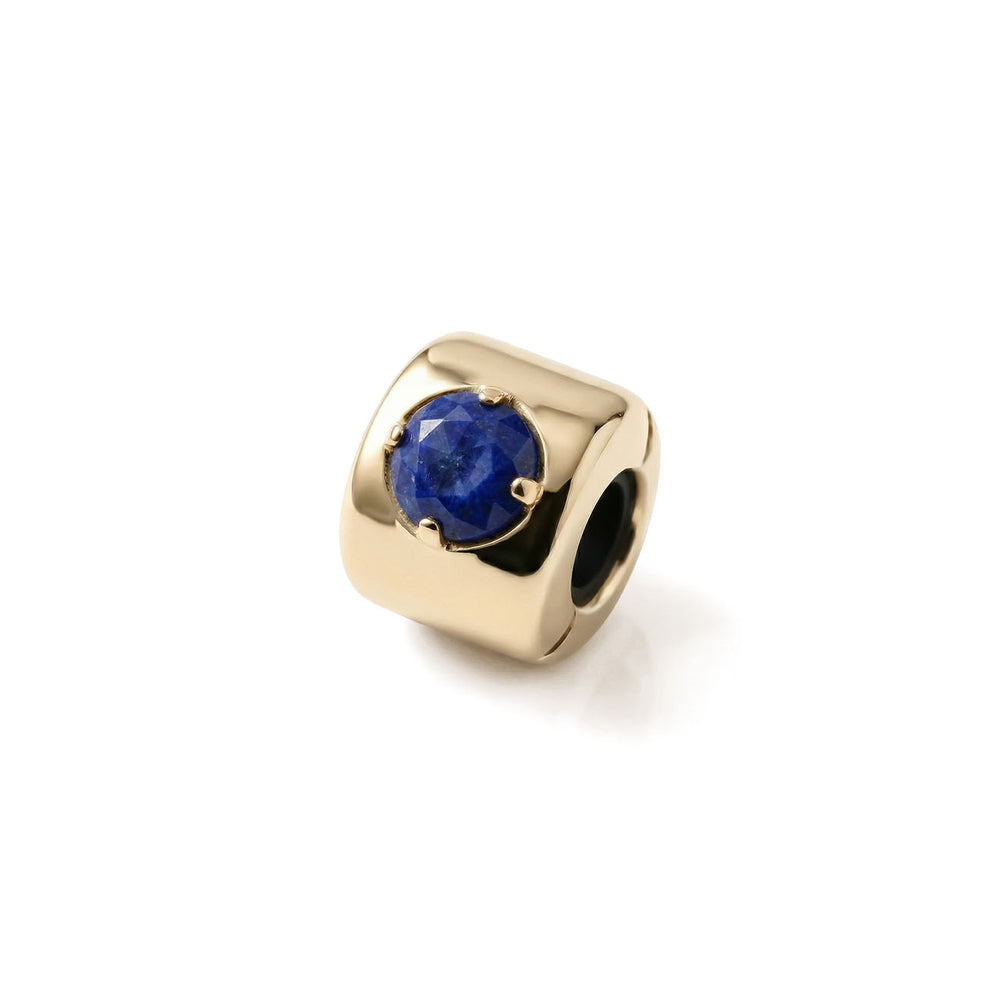 Charm en lapis-lazuli doré – Sagesse, vérité et harmonie intérieure - argent 925