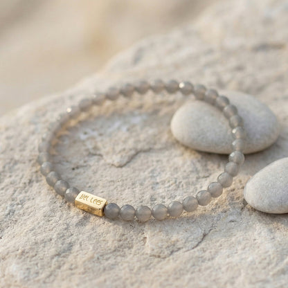 Bransoletka z Onyksem i miejscem na charms – Srebro 925