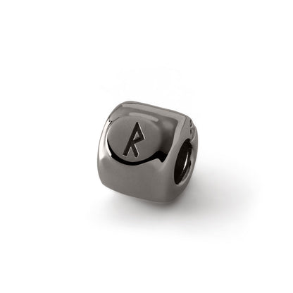 Breloques - Rune Raido (ᚱ) Argent - une amulette de voyage et de changement - Argent sterling 925