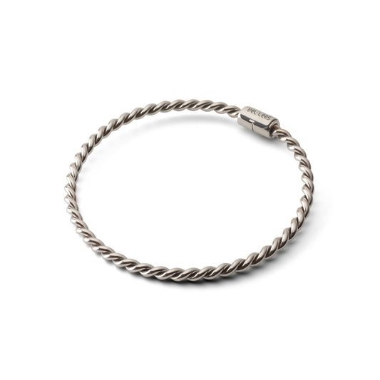 Bracelet Tensor en Cuivre Argenté - Amulette de Protection Énergétique
