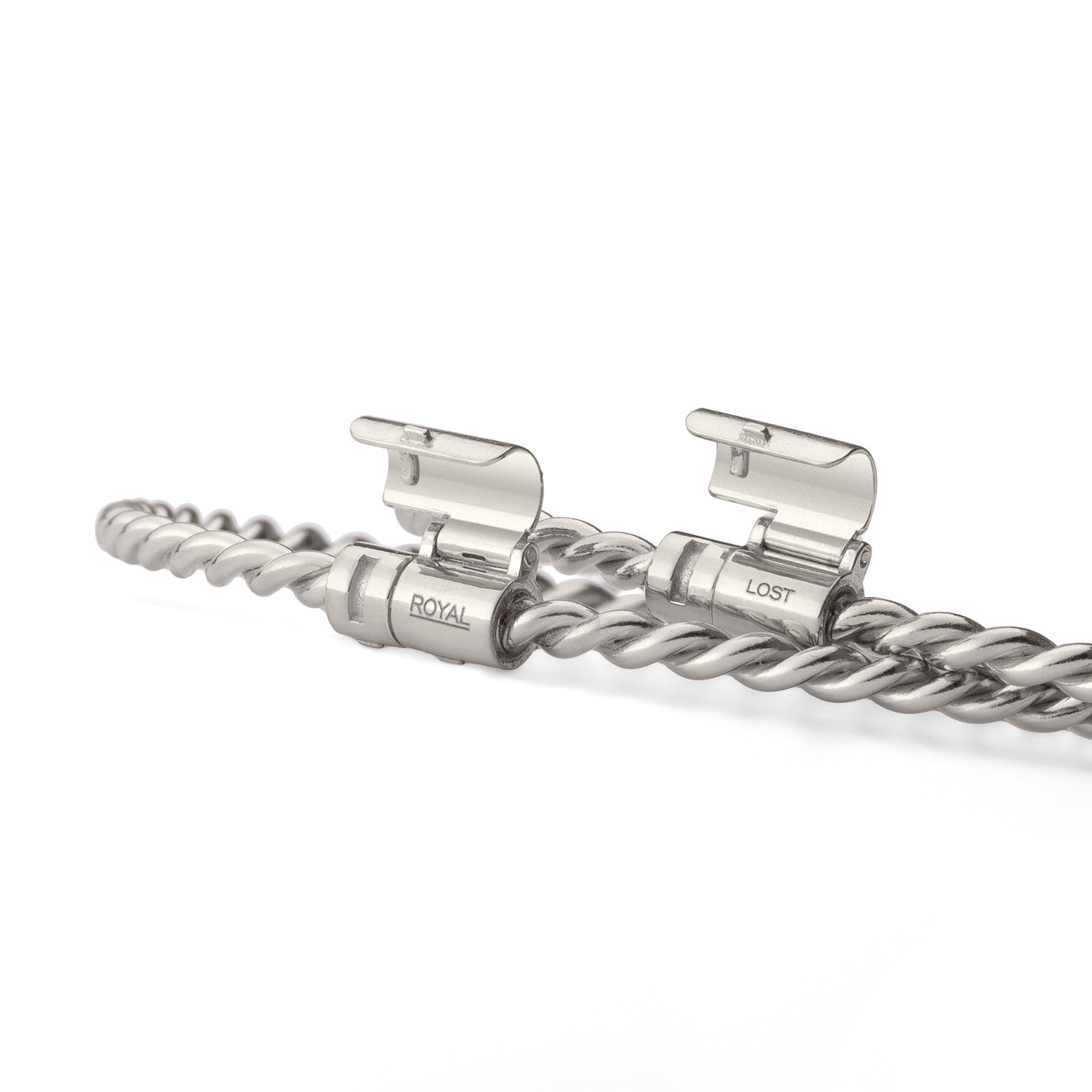 Srebrna bransoletka tensorowa - Amulet ochronny ze srebra próby 925 - Kubit Królewski (144 MHz)