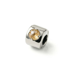 Charms avec citrine Argent – Attire richesse, succès et optimisme - argent 925
