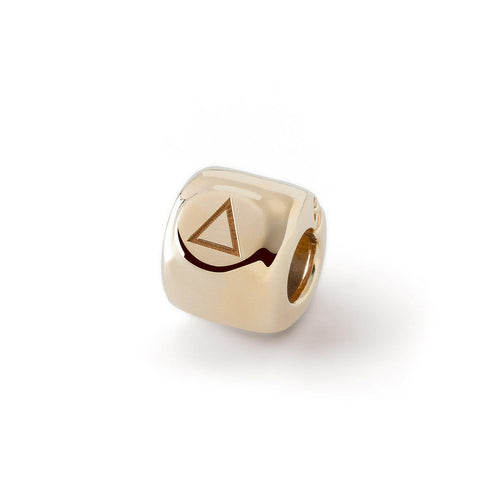 Charms – Élément Feu Doré - argent 925