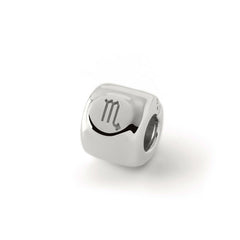 Charms avec signe du zodiaque Scorpion (♏︎) Argent - argent 925